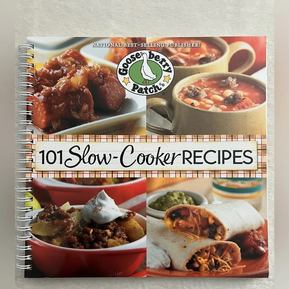 Gooseberry Patch Recipe Collection(2)Slow Cooker and Cupcake, Cookie and Brownie